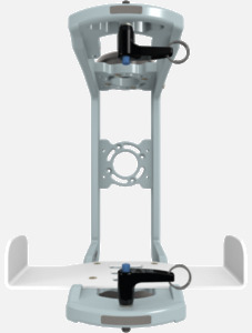 Hillaero WAPROPAQ FAA certified mountable bracket for Air Ambulance Airmed Helicopter or Fixed Wing Aircraft FRONT
